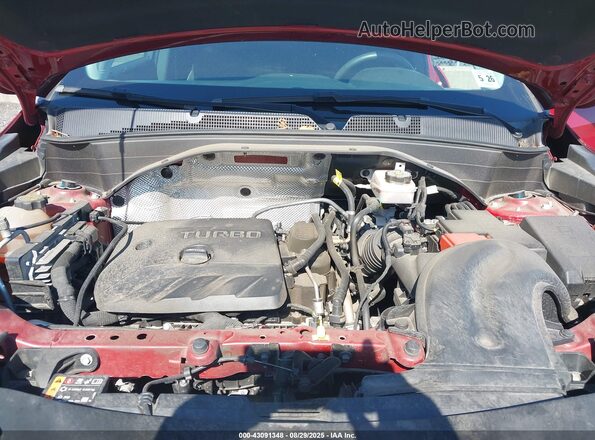 KL79MRSL1MB109114 2021 CHEVROLET TRAILBLAZER Red Հետևի տեսք