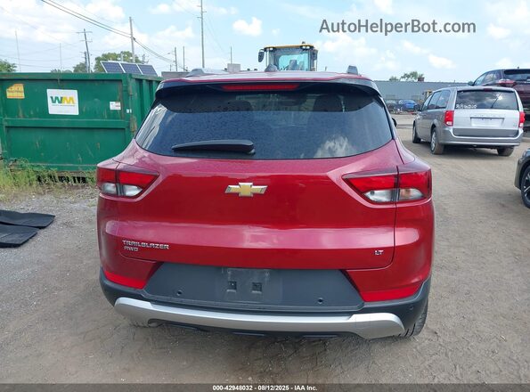 KL79MRSL4MB040984 2021 CHEVROLET TRAILBLAZER Red 