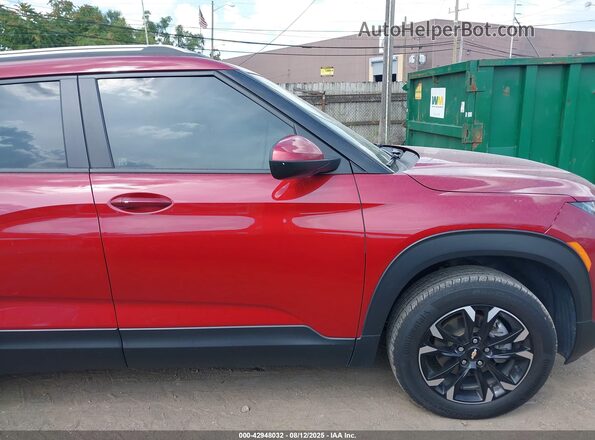 KL79MRSL4MB040984 2021 CHEVROLET TRAILBLAZER Red Սալոնի հետևի տեսք