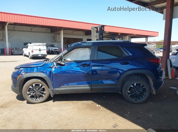 KL79MRSL6NB034668 2022 CHEVROLET TRAILBLAZER Синий 