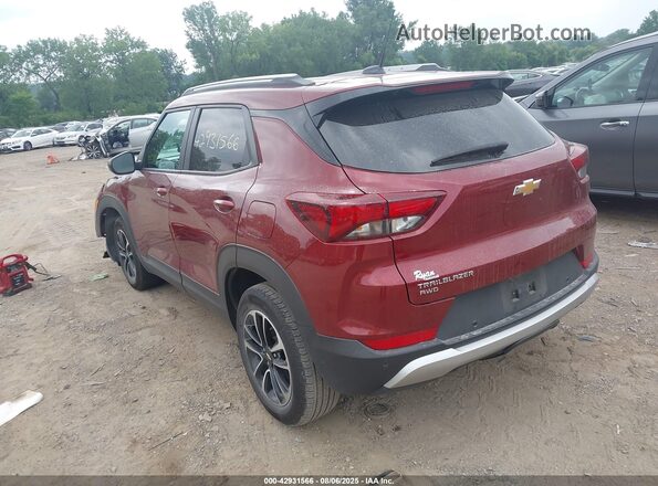 KL79MRSL8RB121431 2024 CHEVROLET TRAILBLAZER Red Trasero izquierdo