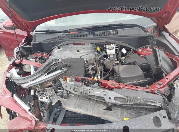 KL79MRSL8RB121431 2024 CHEVROLET TRAILBLAZER Red Vista trasera