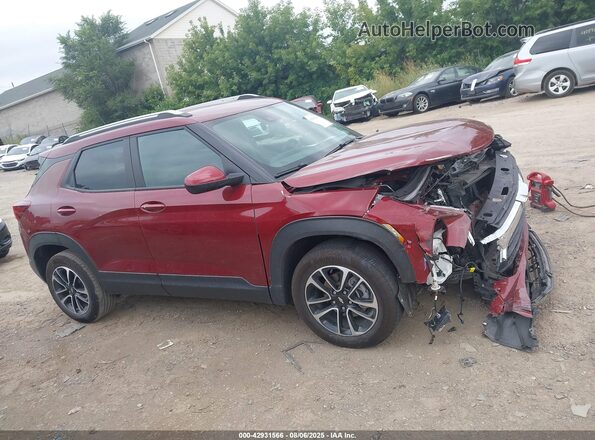 KL79MRSL8RB121431 2024 CHEVROLET TRAILBLAZER Red Vista interior trasera