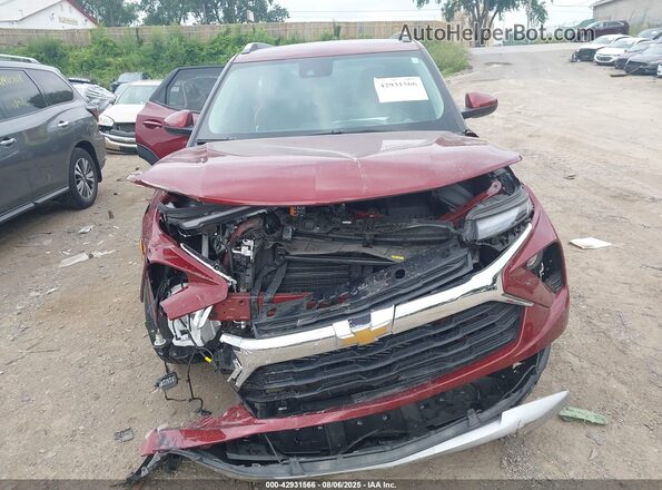 KL79MRSL8RB121431 2024 CHEVROLET TRAILBLAZER Red Vista del cuadro de instrumentos