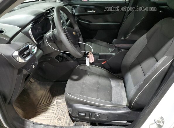 KL79MRSLXMB013871 2021 CHEVROLET TRAILBLAZER White Vista interior delantera