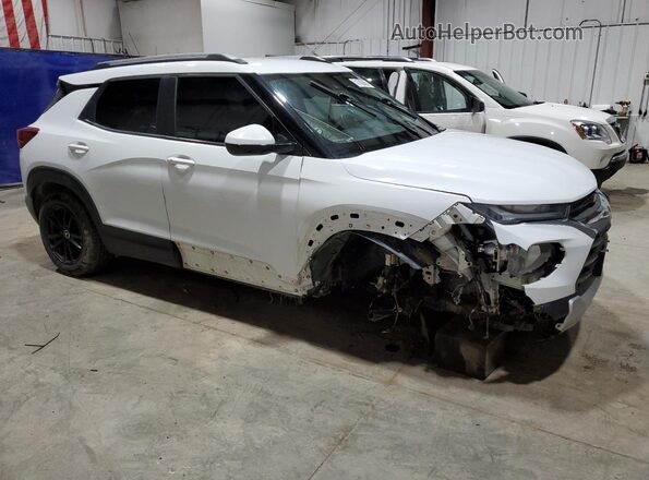 KL79MRSLXMB013871 2021 CHEVROLET TRAILBLAZER White Delantero derecho