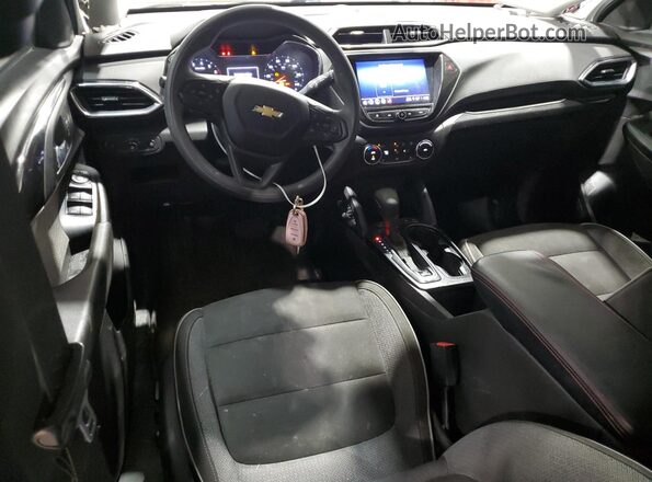 KL79MRSLXMB013871 2021 CHEVROLET TRAILBLAZER White Vista del salpicadero
