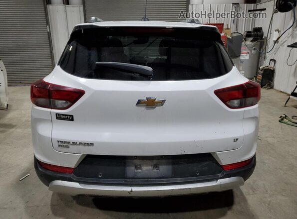 KL79MRSLXMB013871 2021 CHEVROLET TRAILBLAZER White Vista trasera