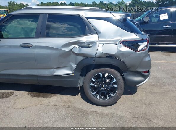 KL79MRSLXPB203903 2023 CHEVROLET TRAILBLAZER Gray Widok z przodu