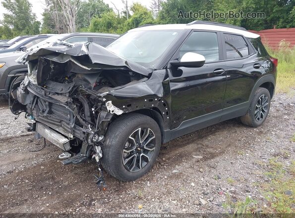 KL79MSSL3MB083915 2021 CHEVROLET TRAILBLAZER Black Front left