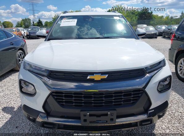 KL79MSSL7MB024320 2021 CHEVROLET TRAILBLAZER White წინა ხედი