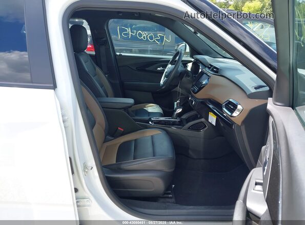 KL79MSSL7MB024320 2021 CHEVROLET TRAILBLAZER White წინა სალონის ხედი