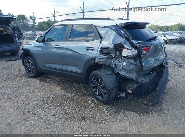 KL79MSSL7MB159989 2021 CHEVROLET TRAILBLAZER Серый Задняя левая четверть