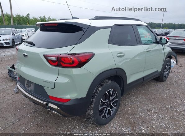 KL79MSSL7RB153052 2024 CHEVROLET TRAILBLAZER Green Trasero derecho