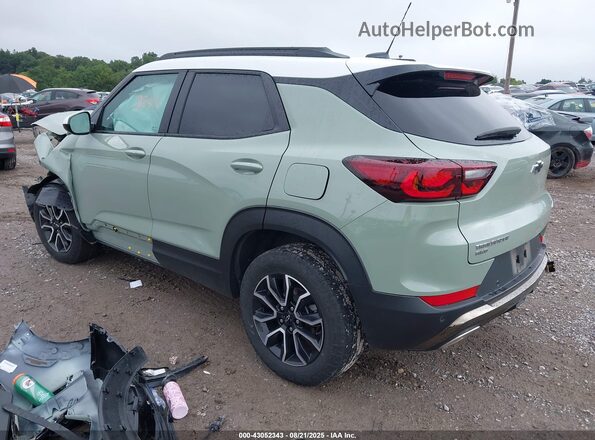 KL79MSSL7RB153052 2024 CHEVROLET TRAILBLAZER Green Trasero izquierdo