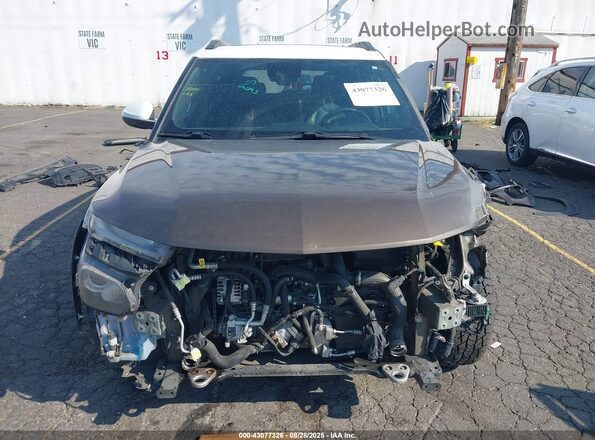 KL79MSSL8NB054749 2022 CHEVROLET TRAILBLAZER Dark Brown Widok wnętrza z tyłu