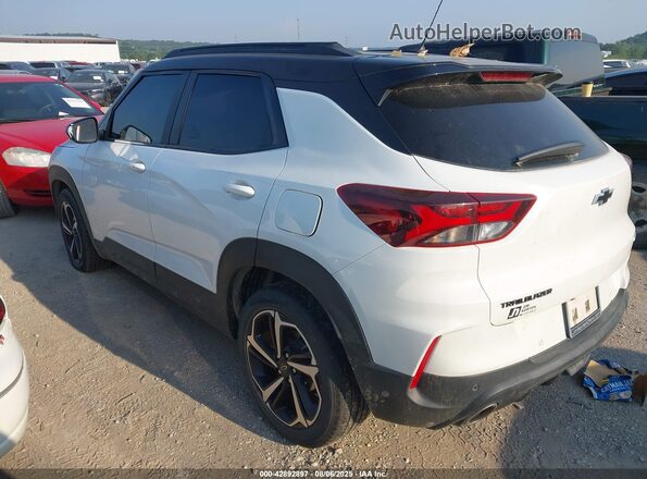 KL79MTSL1MB161551 2021 CHEVROLET TRAILBLAZER White Tył lewy