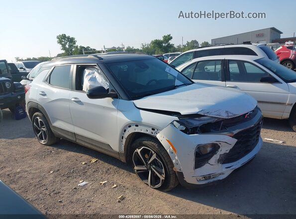 KL79MTSL1MB161551 2021 CHEVROLET TRAILBLAZER White Widok wnętrza 360 stopni
