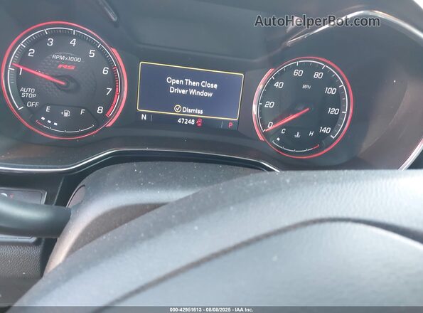 KL79MTSL5MB018022 2021 CHEVROLET TRAILBLAZER White Vista de los asientos traseros