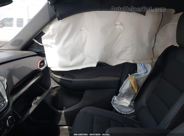 KL79MTSL5MB085901 2021 CHEVROLET TRAILBLAZER White წინა სალონის ხედი
