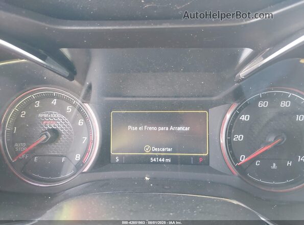 KL79MTSL5MB085901 2021 CHEVROLET TRAILBLAZER White უკანა სავარძლების ხედი