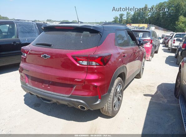 KL79MTSL7NB117250 2022 CHEVROLET TRAILBLAZER Red Trasero derecho