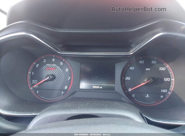 KL79MTSL7NB117250 2022 CHEVROLET TRAILBLAZER Red Vista de los asientos traseros