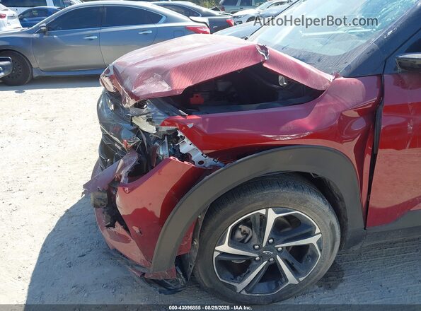 KL79MTSL7NB117250 2022 CHEVROLET TRAILBLAZER Red Vista frontal
