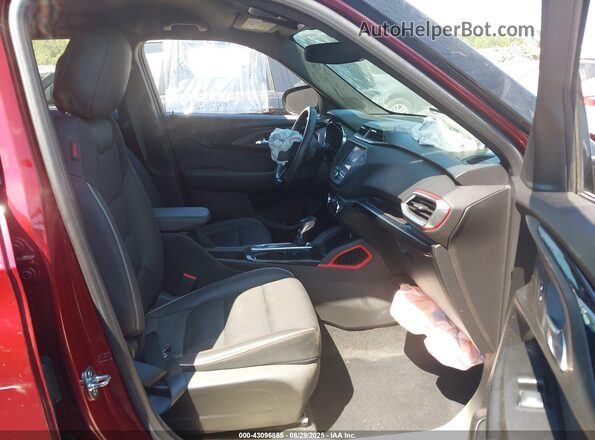 KL79MTSL7NB117250 2022 CHEVROLET TRAILBLAZER Red Vista interior delantera