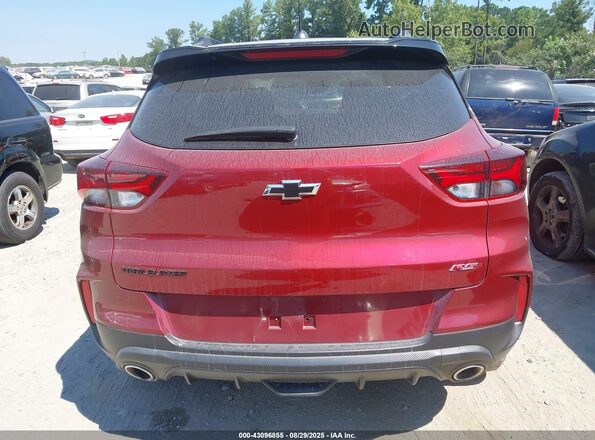 KL79MTSL7NB117250 2022 CHEVROLET TRAILBLAZER Red 