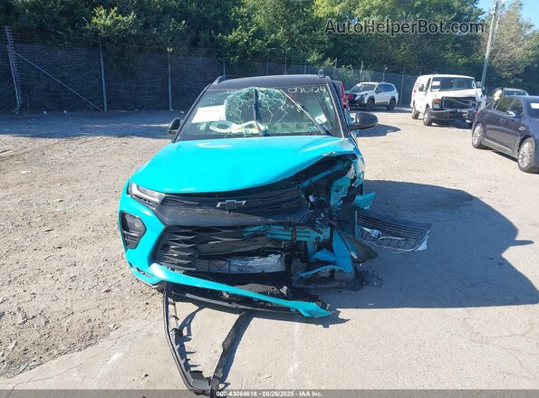 KL79MUSL1MB070124 2021 CHEVROLET TRAILBLAZER Blue Dashboard view