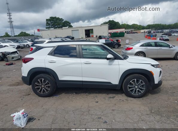 KL79MVSL4MB072522 2021 CHEVROLET TRAILBLAZER White Rear interior view