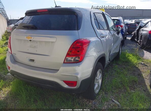 KL7CJKSB0MB319698 2021 CHEVROLET TRAX Silver Задня права чверть