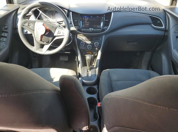 KL7CJKSB2LB024133 2020 CHEVROLET TRAX White Widok deski rozdzielczej