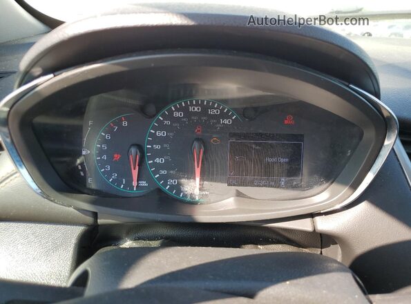 KL7CJKSB2LB024133 2020 CHEVROLET TRAX White Widok zestawu wskaźników