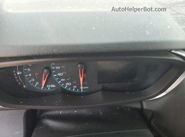 KL7CJKSB6LB336813 2020 CHEVROLET TRAX Tan Vista del cuadro de instrumentos