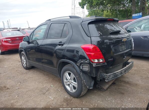 KL7CJLSB1MB315066 2021 CHEVROLET TRAX Black Trasero izquierdo
