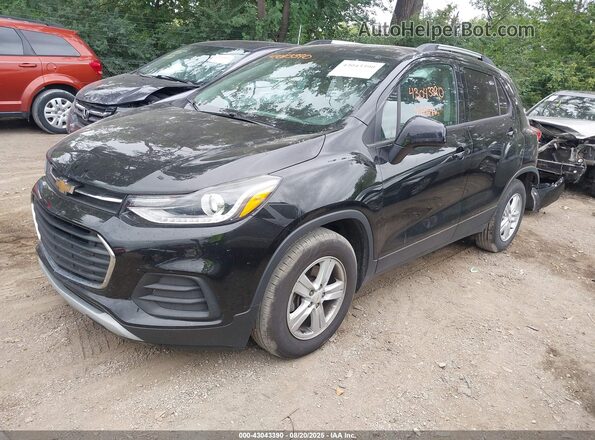KL7CJLSB1MB315066 2021 CHEVROLET TRAX Black Vista tres cuartos delantera izquierda