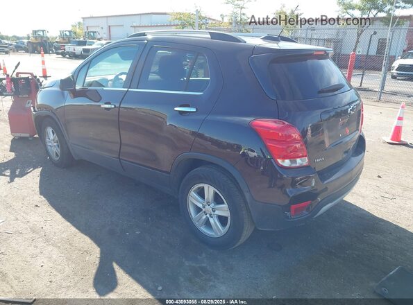 KL7CJLSB2LB344042 2020 CHEVROLET TRAX Burgundy Tył lewy