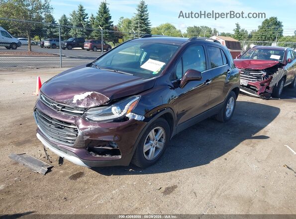 KL7CJLSB2LB344042 2020 CHEVROLET TRAX Burgundy Przód lewy