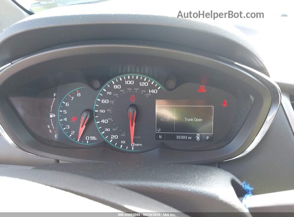 KL7CJLSB2LB344042 2020 CHEVROLET TRAX Burgundy Widok tylnych siedzeń