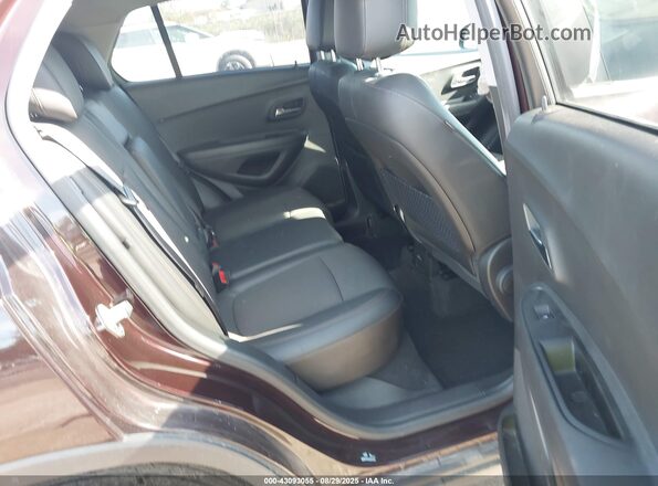 KL7CJLSB2LB344042 2020 CHEVROLET TRAX Burgundy Widok naklejki z numerem VIN