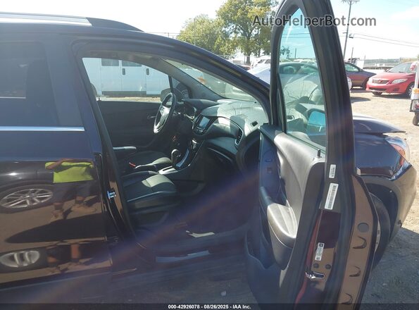 KL7CJLSB2LB353338 2020 CHEVROLET TRAX Purple წინა სალონის ხედი