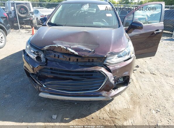 KL7CJLSB2LB353338 2020 CHEVROLET TRAX Purple წინა ხედი