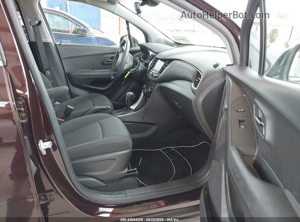 KL7CJLSB4LB334239 2020 CHEVROLET TRAX Black Widok wnętrza z przodu