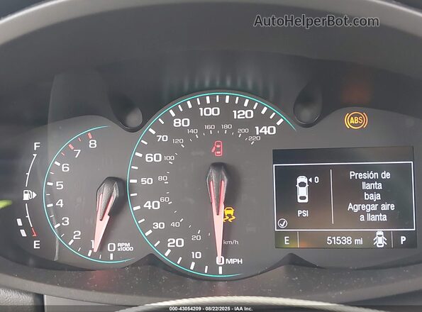 KL7CJLSB4LB334239 2020 CHEVROLET TRAX Black Widok tylnych siedzeń