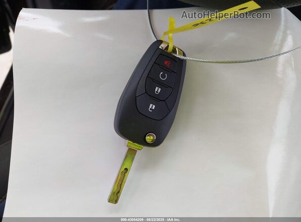 KL7CJLSB4LB334239 2020 CHEVROLET TRAX Black Widok deski rozdzielczej