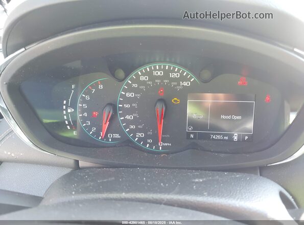 KL7CJPSB0JB707815 2018 CHEVROLET TRAX Silver 