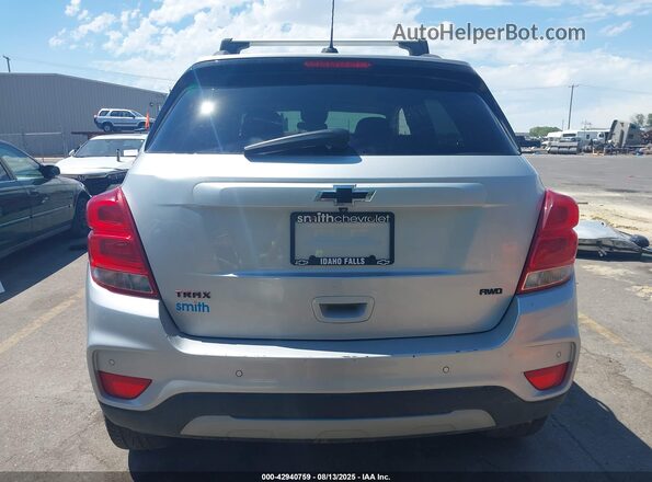 KL7CJPSB2MB357527 2021 CHEVROLET TRAX Silver 