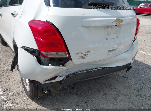 KL7CJPSB9JB660543 2018 CHEVROLET TRAX White 
